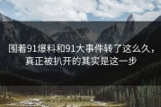 围着91爆料和91大事件转了这么久，真正被扒开的其实是这一步